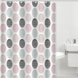 Штора для ванной GOTA ROCIO 00016209 Штора д/ванной комнаты Colorful 180*180 1/25