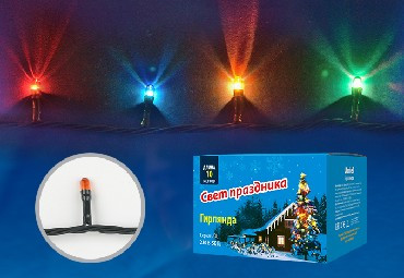 Электрогирлянда 220В UNIEL (UL-00003945) UDL-S1000-200/DGA MULTI IP20 MINI