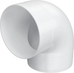 Комплектующие ERA 10ККП Колено круглое пластик 90° , D100 (4)