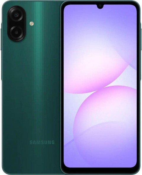 Смартфон SAMSUNG 6.7&quot; Смартфон Galaxy A07 6/128Gb, SM-A075F, IPS, 90Гц, 5000мAч, зеленый