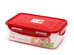 Посуда из пластика OURSSON CP1103S/RD контейнер прямоуг. 1,1л