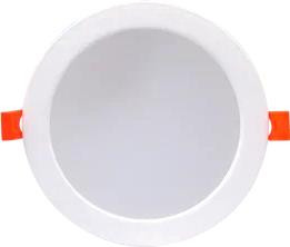 Светодиодный встраиваемый светильник ECOLA DKRD12ELC LED downlight встраив.1011 12W/6000K 145x26 белый