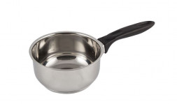 Ковш MALLONY Ковш Mestolo-14 из нерж стали с бакел ручкой, зерк полировка, объем 1 л, диа 14 см, капсулир дно (985946)