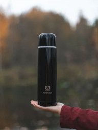 Термос АРКТИКА 1000 мл, арт. 102-1000 (чёрный оникс глянцевый)