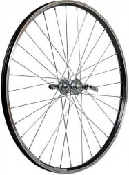 Аксессуары для велосипедов FELGEBIETER Колесо 26 зад, двустен.обод 32 отв., втулка SF-A09R сталь под V-brake, эксцентрик под трещетку 6-8 ск. Х95078 136550