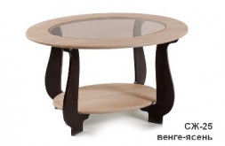 Стол журнальный БИТЕЛ СЖ-25 Дуб/Венге