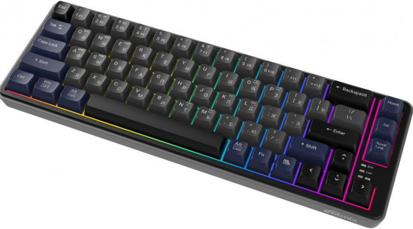 Клавиктура RITMIX RKB-868WBL Black чёрный-фиолетовый RITMIX RKB-868WBL Black чёрный-фиолетовый