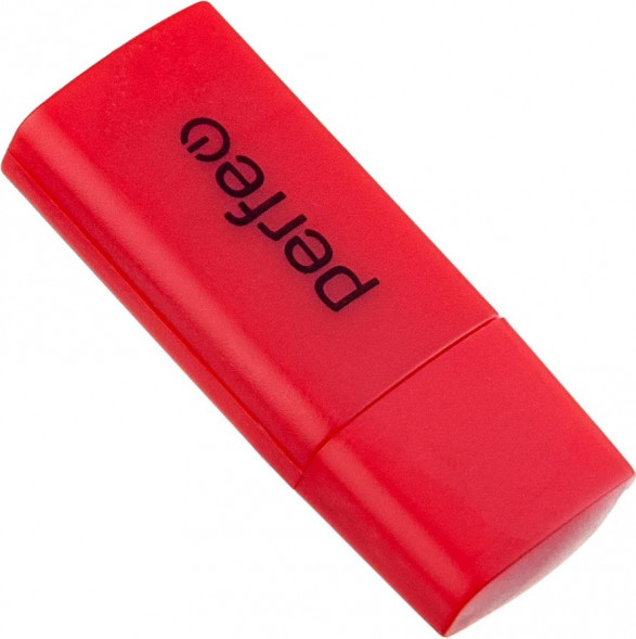 Картридер PERFEO (PF С3795) Micro SD, (PF-VI-R023 Red) красный