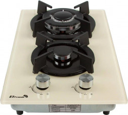 Варочная панель ELTRONIC (33-08) 2 конфорки , бежевый