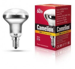 Лампа CAMELION (12660) 60/R50/FR/E14 - зеркальная