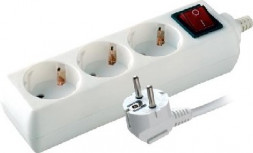 Удлинители электрические VOLSTEN SP 5X1,5 (Сетевой фильтр, 5 гн. 1,5 м., 16А, 3500 Вт..)