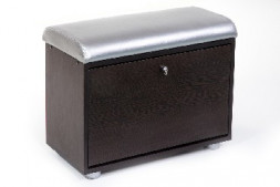 Обувница БИТЕЛ МС-1 Венге/Серебро С-116 (2 кор)