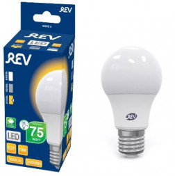 Лампа светодиодная REV 32266 5 A60 Е27/10W/2700K