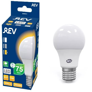 Лампа светодиодная REV 32266 5 A60 Е27/10W/2700K