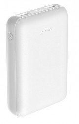 Портативный аккумулятор OLMIO MINI-10, 10000 mAh, белый (38913)