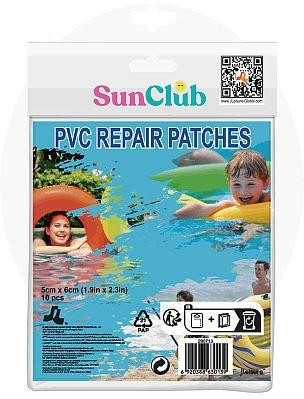 Заплатки ремонтные из ПВХ 5*6 см 10 шт 290713 Sunclub SUNCLUB 290713 (107465)