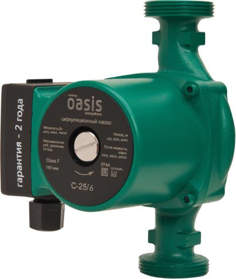 Насос циркуляционный OASIS CE-25/6 MAKING ОASIS EVERYWHERE