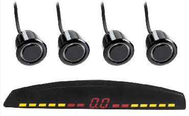 Датчик парковки INTERPOWER IP-415 BLACK 4 датчика (19 mm)