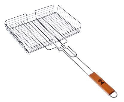 Решетка-гриль GRILLBOOM Решетка-гриль хром., 28х35х5см 104-026