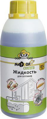 Жидкий концентрат для септиков NADZOR Жидкий концентрат для септиков, 0.5 л, Garden BIOWC1