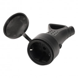 розетка SMARTBUY (SBE-16-S08-R) розетка, прямая 1-местная