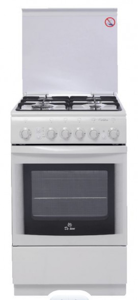 Плита газовая DE LUXE 5040.41Г (951900) бел.