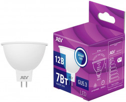 Лампа светодиодная REV 32374 7 MR16 7Вт GU5.3 4000K