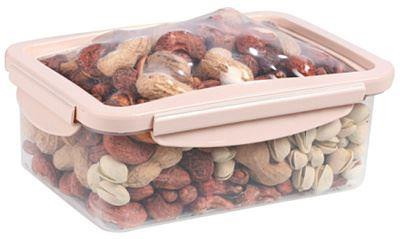 MALLONY Контейнер пищевой прямоугольный с эластичной крышкой UNICO, 1200 мл (108021)