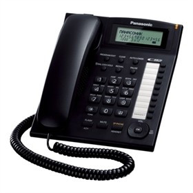 Телефоны проводные PANASONIC KX-TS2388RUB