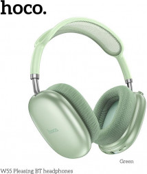 Наушники HOCO (6942007632706) W55 Green
