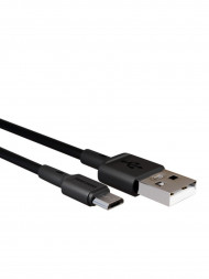 Кабель MORE CHOICE (4627151197326) K14m USB (m)-microUSB (m) 0.25 м - черный
