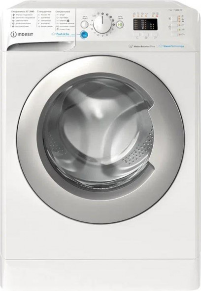 Стиральная машина INDESIT BWSA 7109 WSV RU, Белый