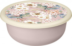 Миска IDILAND Modena Paradise 3,2л с крышкой с декором (бежевый) 221160327/06
