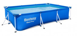 Бассейн BESTWAY 56411 Бассейн каркасный 300х201х66см, 3300 л, с ф.-насосом