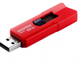 USB флеш SMARTBUY (SB64GBST-R3) 64GB STREAM RED USB 3.0