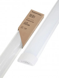 Светильник светодиодный линейный КОСМОС SDPO1-18W64K-OP-IP40 белый