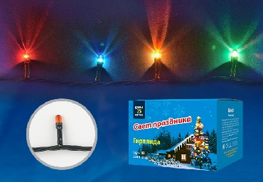Электрогирлянда 220В UNIEL (UL-00003947) UDL-S2500-500/DGA MULTI IP20 MINI