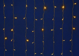 Занавес с коннекторами UNIEL (UL-00003938) ULD-C2030-240/TBK WARM WHITE IP67