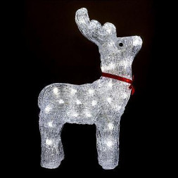 Фигура светодиодная ВОЛШЕБНАЯ СТРАНА Фигура светодиодная из акрила Олень L37 (106181)