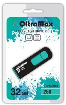 USB флэш-накопитель OLTRAMAX OM-32GB-250-бирюзовый