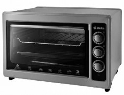 Духовка DELTA D-0123 серая 37л