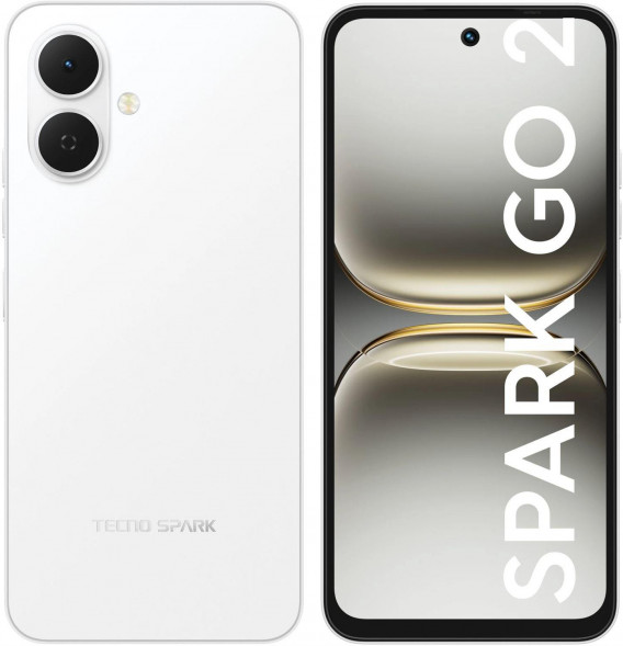 Смартфон TECNO Spark Go 2 4/128Gb White (KM4 128+4 VEIL WHITE)