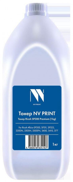 Тонер NV PRINT NV-Ricoh300-PR-1KG черный (C8585)