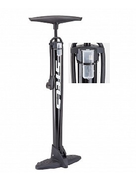 Аксессуары для вело-техники STELS Насос ZF-038A ножной стационарный, стальной, черный 320096 LU088682