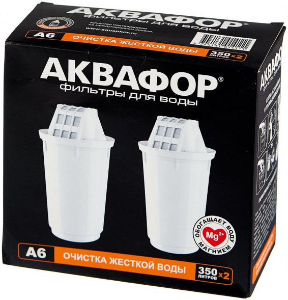 Водоочистка АКВАФОР А6 Комплект модулей сменных фильтрующих (2 шт.)