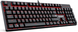 Проводная клавиатура DEFENDER (45596) Quest GK-596 RU черный