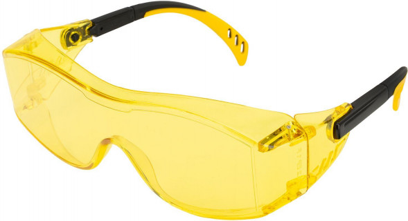 DENZEL открытые, поликарбонатные, увеличенная желтая линза, регулируемые дужки 89202