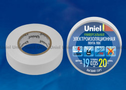 Изоляционная лента UNIEL UIT-135P 20/19/01 WHT