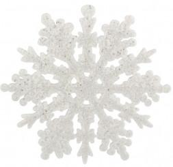 Новогоднее украшение ВОЛШЕБНАЯ СТРАНА Украшение декоративное &quot;Снежинки&quot; (2шт) 7699