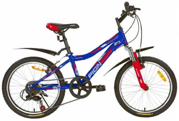 Велосипед PIONEER RANGER 20&quot;/11&quot; blue-red-silver